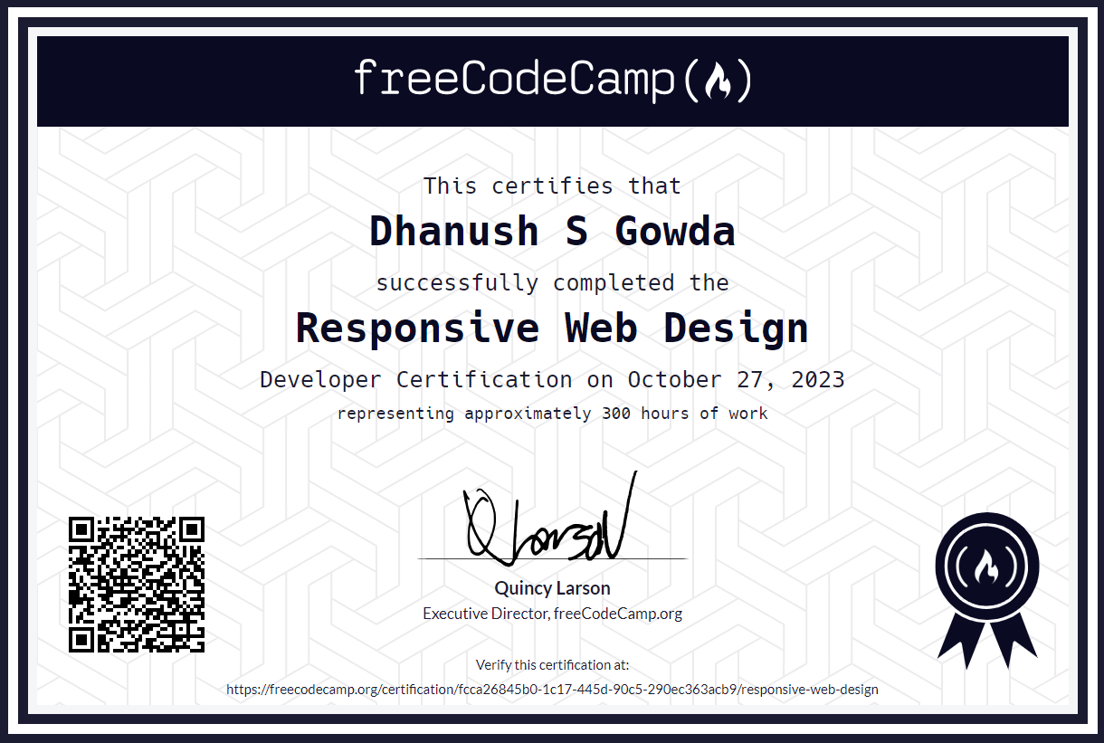 Responsive web design by free code camp